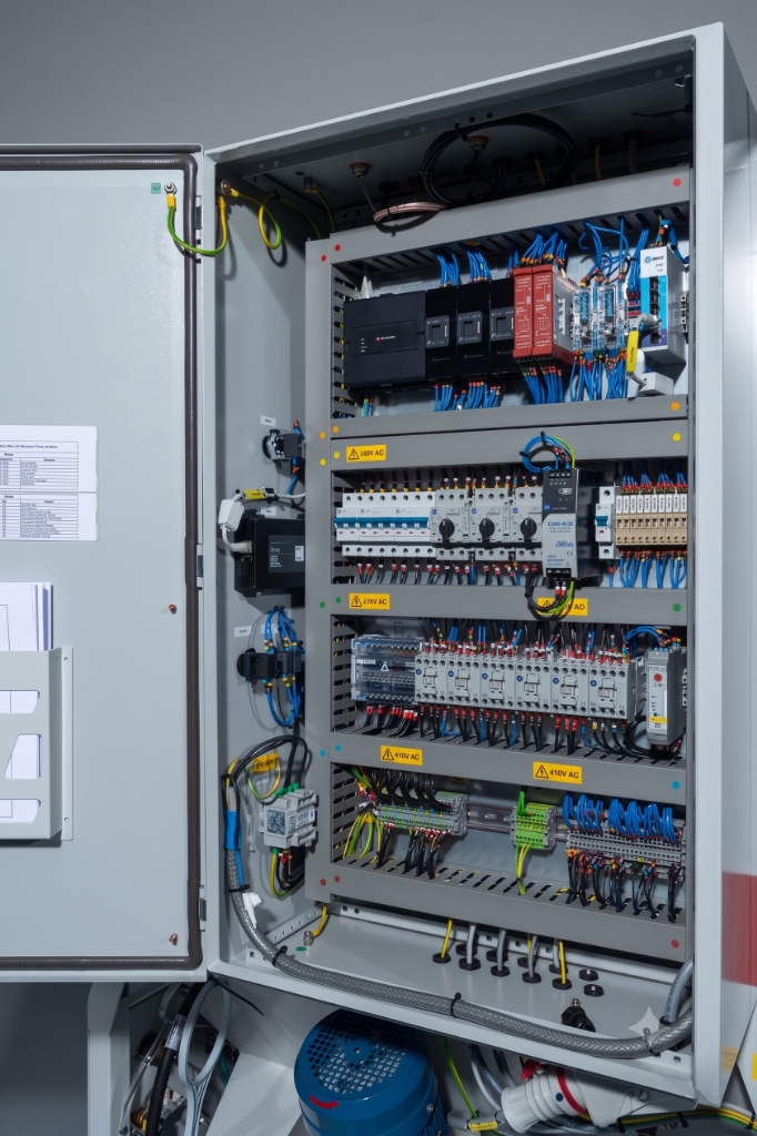Control Panel Interior Angled