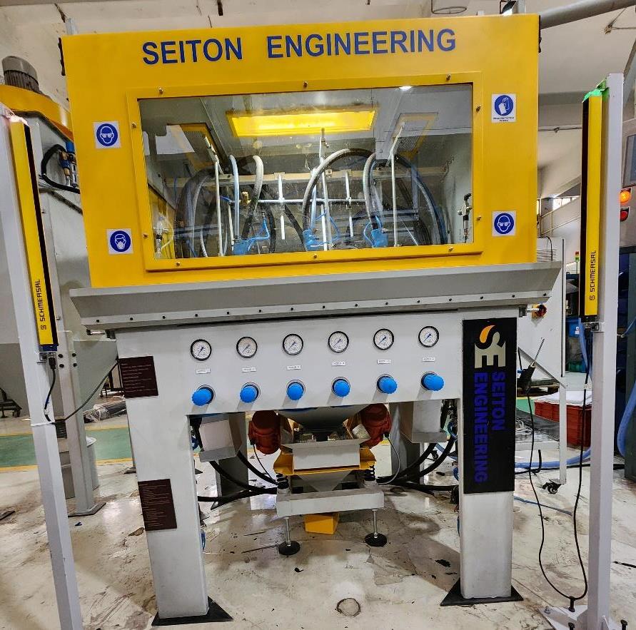 Fuel Injector Impeller Deflash Machine